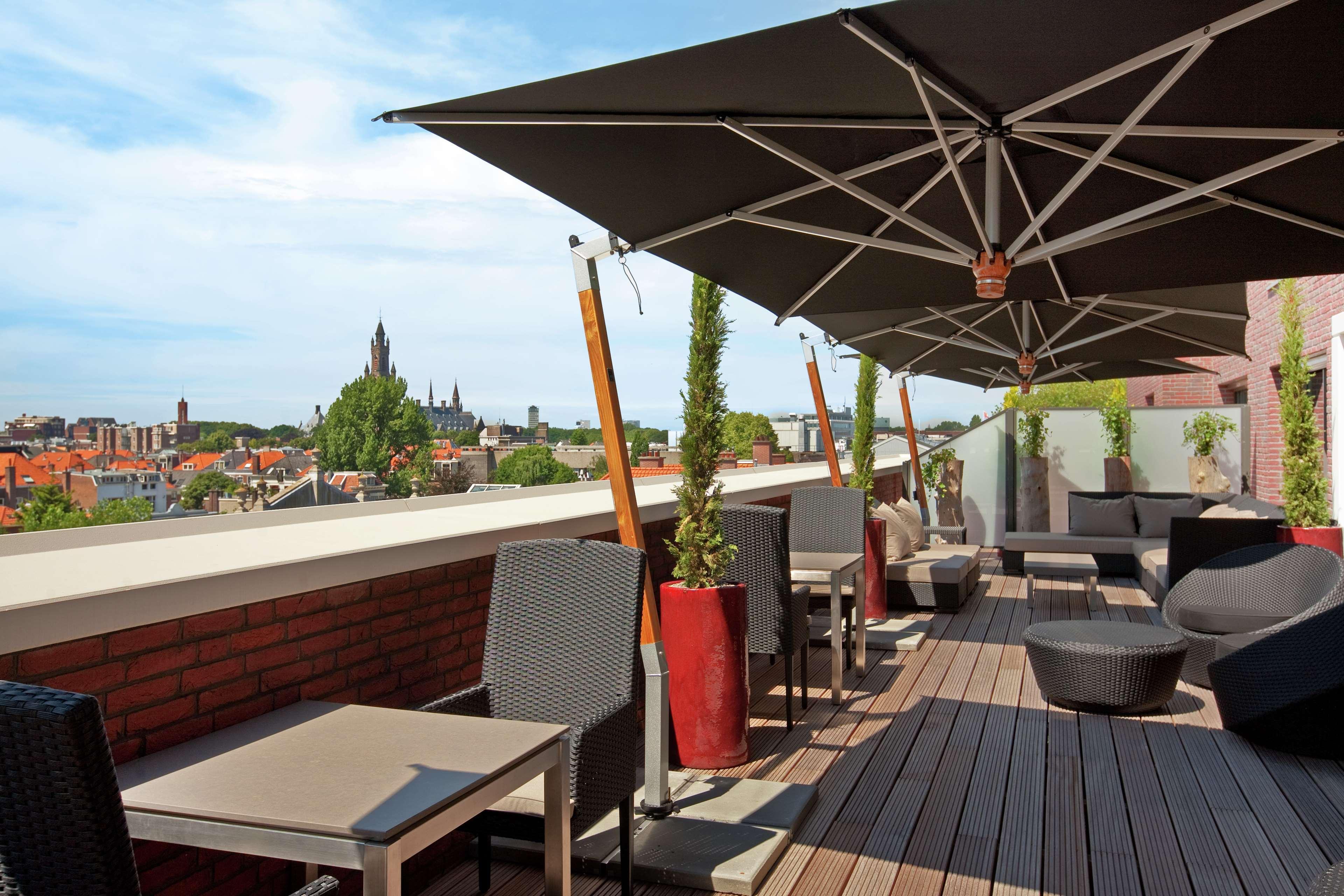 Hilton The Hague Hotel Exterior photo The rooftop terrace